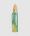 Juice Plus+ Super-Biome Prebiotic Powder packaging with a green cap on a light gray background