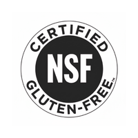 Certified Gluten-Free by NSF